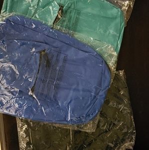 15 inch polyester bookbag with padded handles